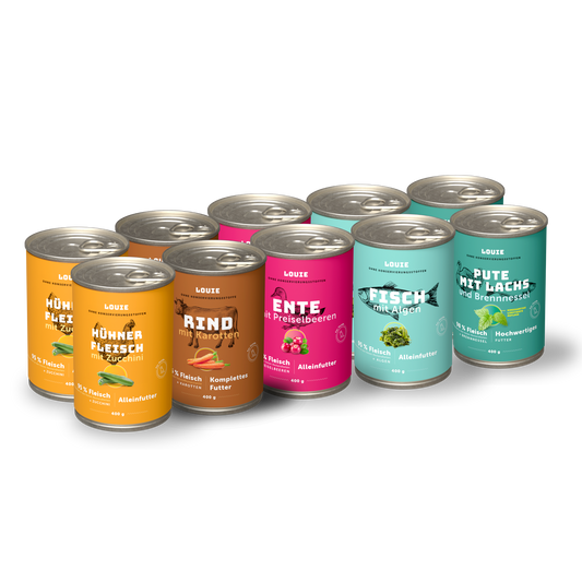 Probierpaket 400 g Dosen mit Gemüse – 10 Stück