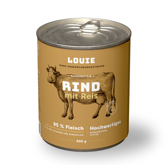 Rind mit Reis 800g