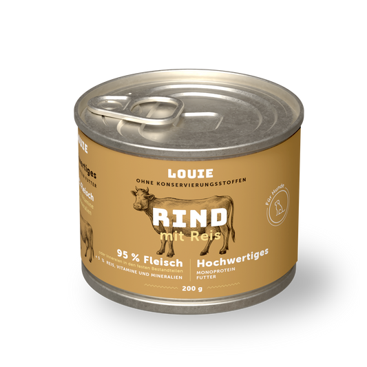 Rind mit Reis 200g