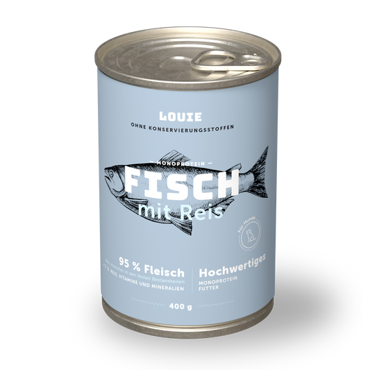 Fisch mit Reis 400g